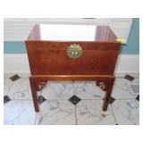 ASIAN STYLE BOX ON LEGS - 19" X 11" X 20"