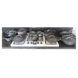 13 PC. SET OF COMMERCIAL ALUMINUM COOKWARE CO. POT