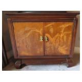 ASIAN 2 DOOR CABINET - 31" X 16" X 28"