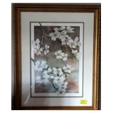 WHITE DOGWOOD FLOWERS BY CONNIE PROCO #993/1000 PR