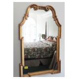 WOOD FRAMED WALL MIRROR