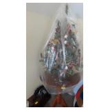 CANDLE STAND TABLE, CHRISTMAS TREE, PUSH BUTTON TE