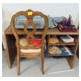 IBM SELECTRIC TYPEWRITER, DESK AND FRENCH STYLE