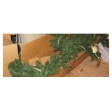 CONTENTS OF ATTIC: HOLIDAY LIGHTS, GARLAND, OTHER