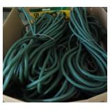 4 OUTDOOR EXTENTION CORDS PLUS INDOOR EXTENTION