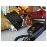 CONTENTS OF CLOSET UNDER STAIRS IN BASEMENT