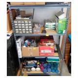 METAL AND WOOD SHELF