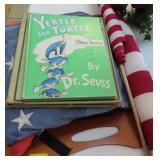 CHILDRENS BOOKS, AMERICAN FLAGS, ETC