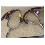 PAIR OF PARTRAD WESTERN SPURS