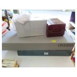 2 SILVER PLATE SERVING TRAYS AND GORHAM SERVING PI