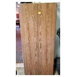 DOUBLE DOOR STORAGE CABINET AND CONTENTS - PATIO C