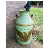 PAINTED 5 GALLON MILK CAN