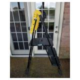 COSTCO STEP LADDER WITH WORK SHELF