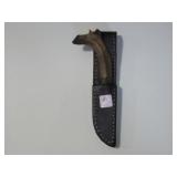 BONE HANDLE CRAFT MADE FIXED BLADE KNIFE