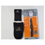 NEW GERBER FOLDING KNIFE, GERBER MULTI-TOOL AND