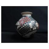 SOUTHWEST NATIVE AMERICAN POTTERY JAR BY JOSE L LO