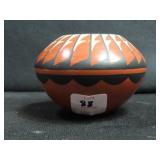 SOUTHWEST NATIVE AMERICAN POTTERY POT BY HORETTO
