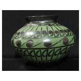 SOUTHWEST NATIVE AMERICAN POTTERY POT BY CESAR