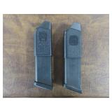 15 ROUND .40 CAL GLOCK MAG AND 17 ROUND 9 MM