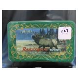 REMINGTON TIN BOX WITH 300 ROUNDS .22 LR AMMO