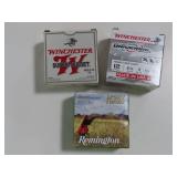 75 ROUNDS 12 GA. SHOTGUN SHELLS AND HUNTING VEST