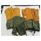 2 PAIR - MITTEN, SHELL, COLD WEATHER - SIZE: