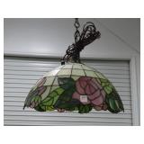 STAINED GLASS HANGING LIGHT