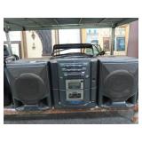 JVC - PV-X102 STEREO BOOM BOX WITH CD PLAYER