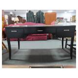 CONTEMPORARY 3 DRAWER DESK - CENTER DRAWER