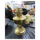 ALADDIN - MODEL C - BRASS OIL LAMP WITH ALADDIN