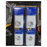 2 GE HALOGEN 2 LIGHT FIXTURES