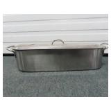 STAINLESS STEEL ROASTING PAN WITH RACK