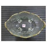 10" GOLD RIMMED CENTERPIECE BOWL