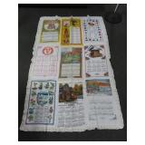 CALENDAR TABLE CLOTH - 50" X 78"