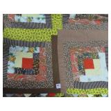 MACHINE SEWN QUILT - 96" X 108"