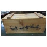 DOVE TAILED WOODEN SHOOTERS BOX - "THE CLASSIC" SE