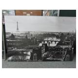 "PARIS" PRINT ON BOARD - 24" X 36"