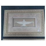 PAIR OF GREEK STYLE ARCHITECTURAL DETAILS ART