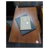 2 HARD BACK BOOKS: "THE FIRST RAILROAD IN AMERICA"