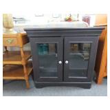 CONTEMPORARY DOUBLE DOOR MEDIA CABINET