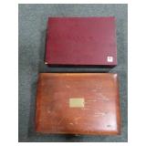2 FLATWARE BOXES - EMPTY