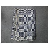 ANTIQUE COVERLET - 66" X 76"