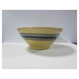 11.5" BROWN STRIPE CROCK MIXING BOWL