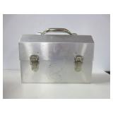 ALUMINUM BOX WITH ELECTRICAL SUPPLIES