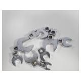 10 CRAFTSMAN CROWS FOOT WRENCH HEADS