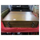 3 DRAWER - WALNUT - DOVE TAILED SPOOL BOX