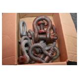 9 ASSORTED CLEVIS PINS