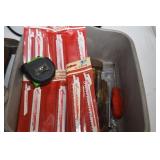 HOUSEHOLD TOOLS: SAWZALL BLADES, HAMMERS, ETC.