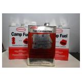 3 GALLON CANS OF CAMP FUEL