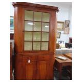 ANTIQUE CORNER CUPBOARD - POSSIBLY EAST TN - 12 PA
